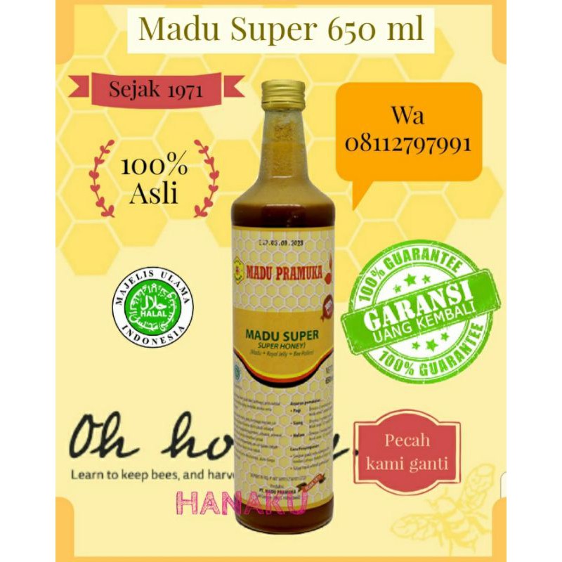 

Madu Pramuka Super 650 ml