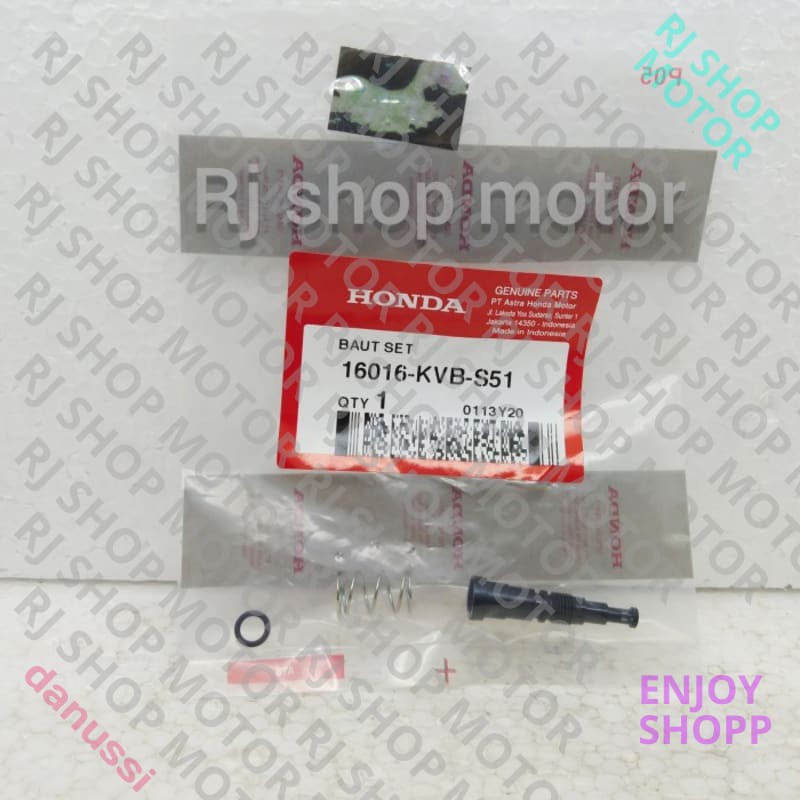 (100% ASLI ) Baut setelan angin Vario lama 16016-KVB-S51 Mantap bos