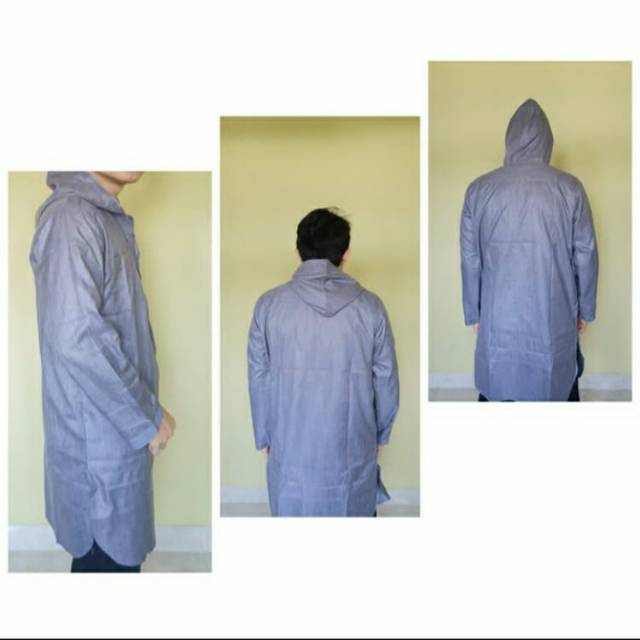 baju koko / kurta hoodie/ model pakistan