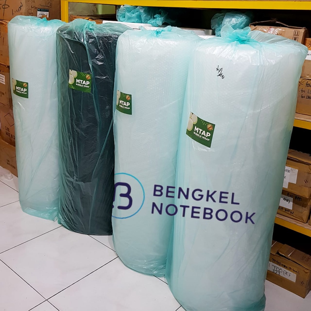 Bubble Wrap Hitam Uk 125cm x 50m Tebal MTap Medan