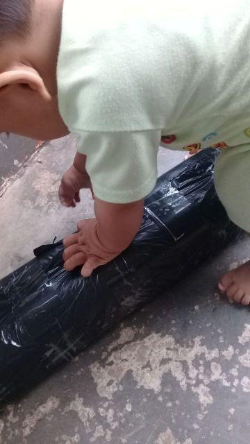 Wallpaper Dinding Sticker Motif 3d 45cmx10m