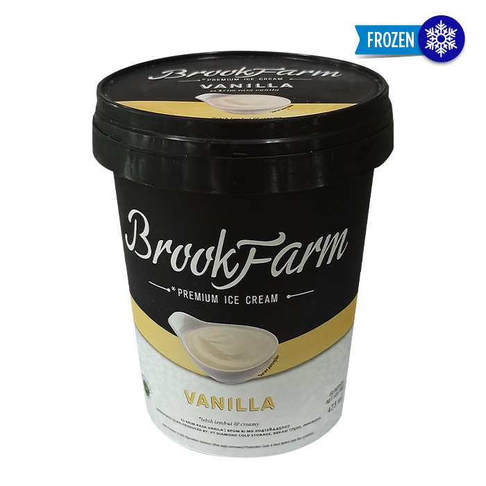 Brookfarm Ice cream Vanilla 473 ML