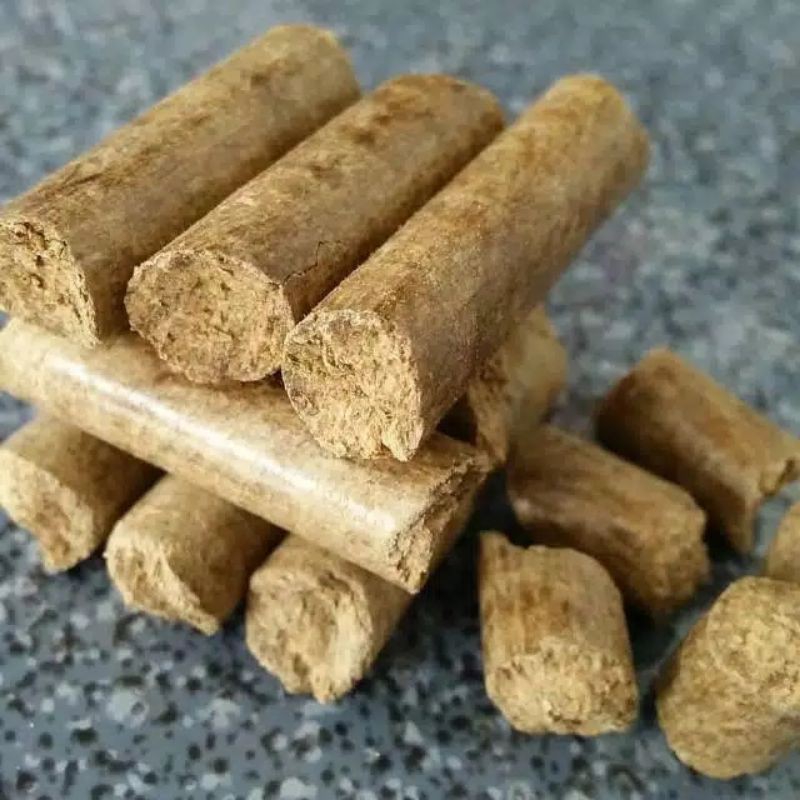 WOOD PELLET 1 KG - Alas Kandang Kucing Penyerap Pipis Kucing Kelinci Guinea Pig Sugar Glider Kualitas Export