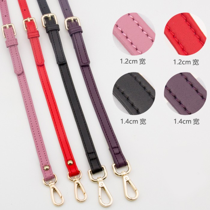 Airin slim adjustable leather bag strap / tali tas panjang sling