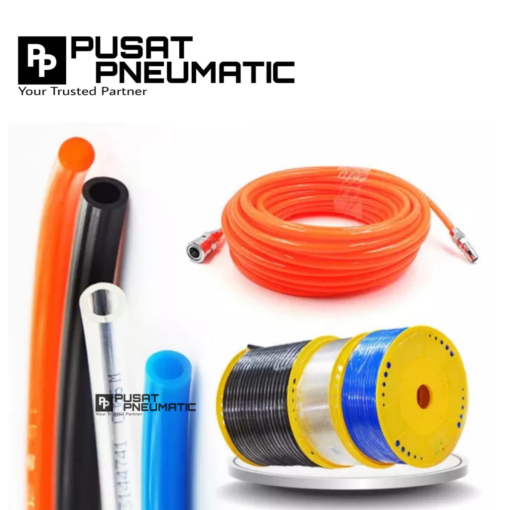 Jual Hose Pu Selang Pu Pollyurethane Ukuran Od Mm X Mm Harga Permeter Indonesia Shopee