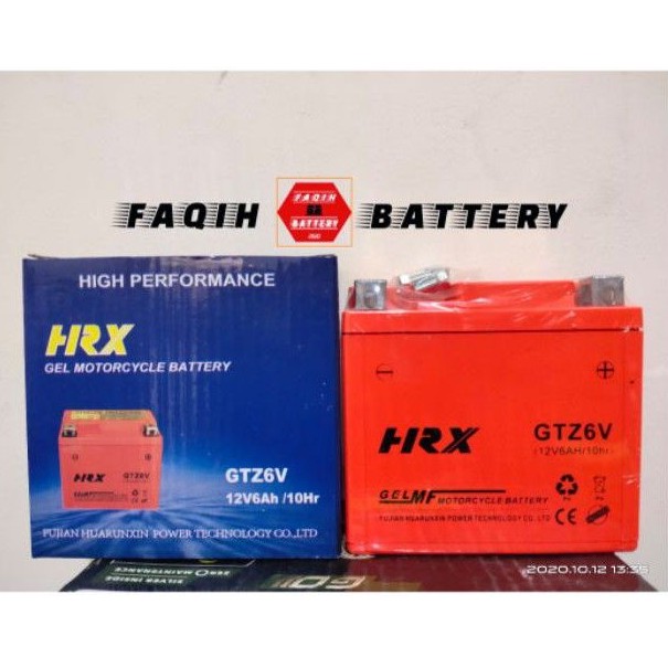 Aki Motor Satria FU 150,CB 150 HRX GTZ6V MF
