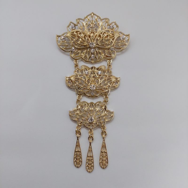 Bros kutubaru bros kebaya bros jurai bros murah-Motif 4 rose gold