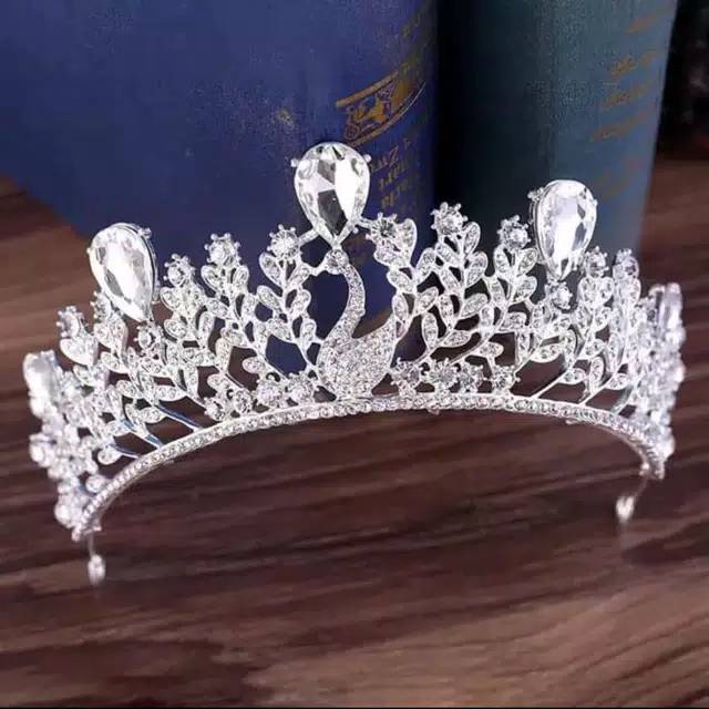 Giovani crown mahkota pengantin hijab cantik