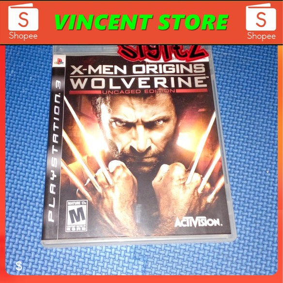 PRODUK ORIGINAL bd PS3 kaset game X-MAN ORIGINS WOLVERINE / XMAN / X MAN