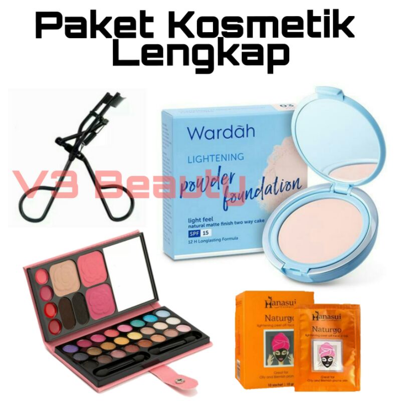 Paket Hemat Wardah Lengkap - Paket Kosmetik Lengkap Murah - Paket MakeUp Murah - Eyeshadow Revlon Do