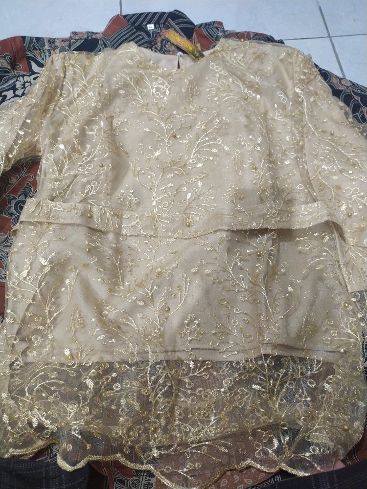 Maura Couple - Sania Ruffle Batik Couple Ori Ndoro Jowi Dnt Garansi Termurah Shopee - Batik Modern