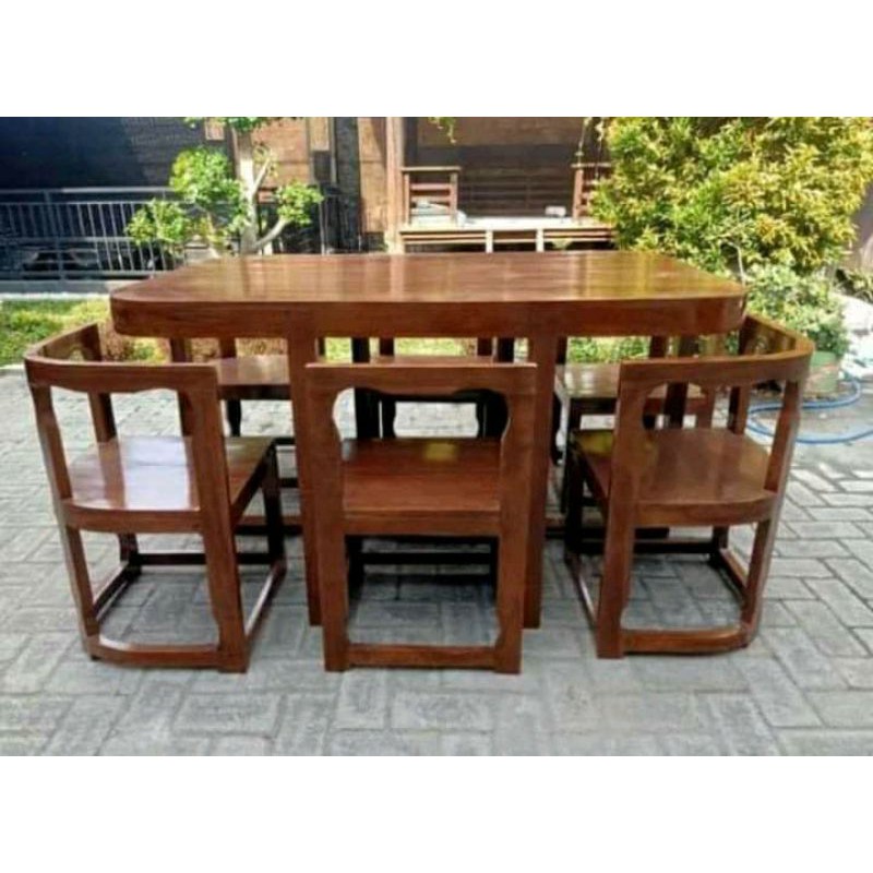 meja makan jati jepara