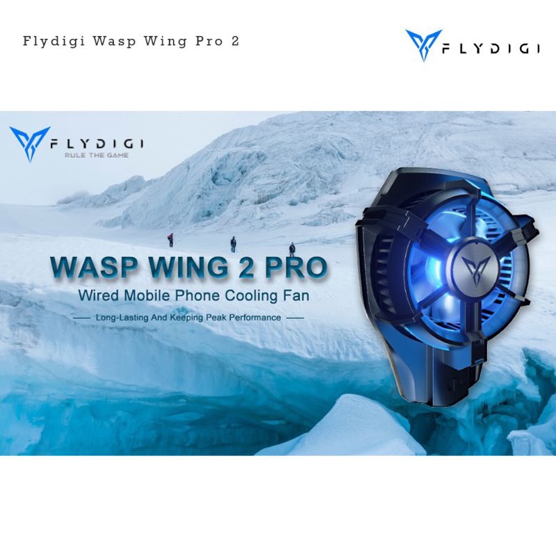 Phone Cooler Flydigi Wasp Wing 2 Pro kipas pendingin hp super dingin second