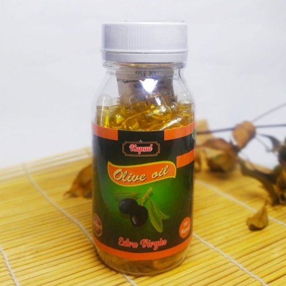 Kapsul Olive Oil Extra Virgin isi 100 Kapsul