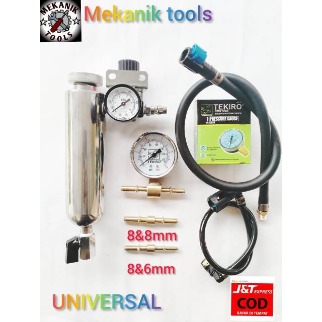 Alat servis injeksi injector tester fuelpump Tekiro