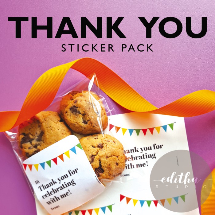 

Goodie Bag Sticker Pack | Stiker Goodie Bag Ulang Tahun