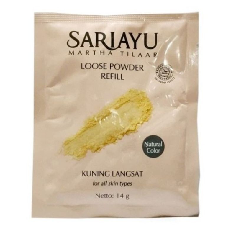 Sariayu Refill Loose Powder Kuning Langsat 14g