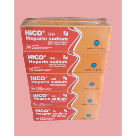 HICO GEL  15GR (HEPARIN SODIUM) KRIM