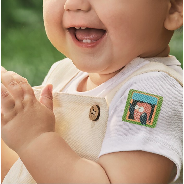 MOMO 60pcs/6pcs Mosquito Patch Stiker Nyamuk Untuk Bayi Combo Set DEET Free 100% Natural