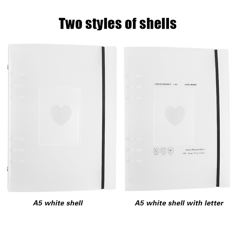 Loose Leaf / Loose Leaf / Loose Leaf A5 Transparan Matte Untuk Buku Catatan / Diary / Planner / Kantor