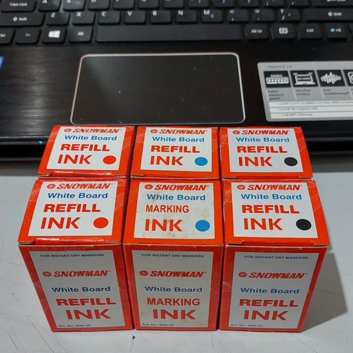 

Limited Ink/Tinta/Refill Spidol Snowman White Board Bg12 Hemat