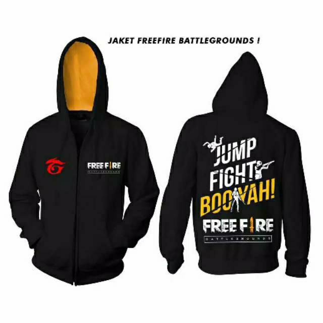 Sweater Garena Model Free Fire Booyah anak FF