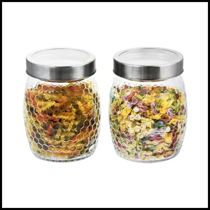 Krishome Set Toples Kaca 2 Pcs