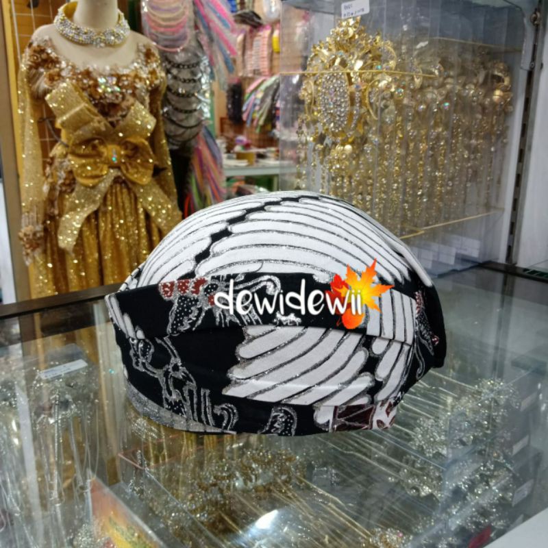 Blangkon Pengantin Solo Prodo, Motif Lereng Kembang