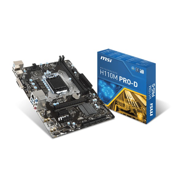MSI H110M PRO-D MOTHERBOARD