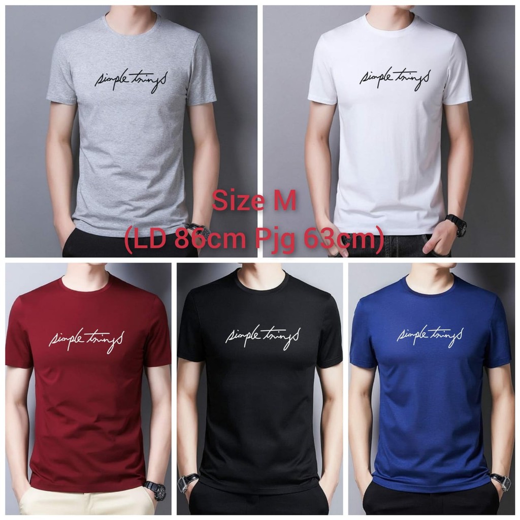 COD/ARPIOSSHOP - KAOS SIMPLE THINGS - KAOS PRIA KEREN MODEL KEKINIAN