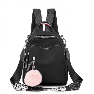 SG2838 syafniegalery ransel impor with pompom multifungsi 1657