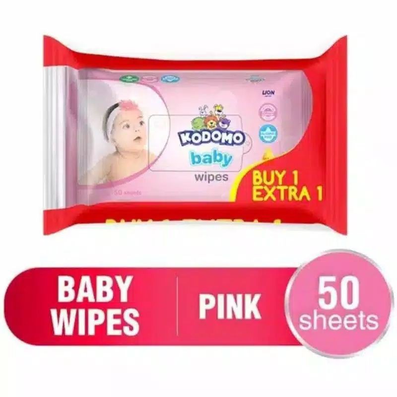 kodomo baby wipes 50 sheet
