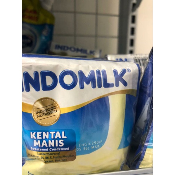 

INDOMILK SUSU KENTAL MANIS PUTIH ISI 6X37G
