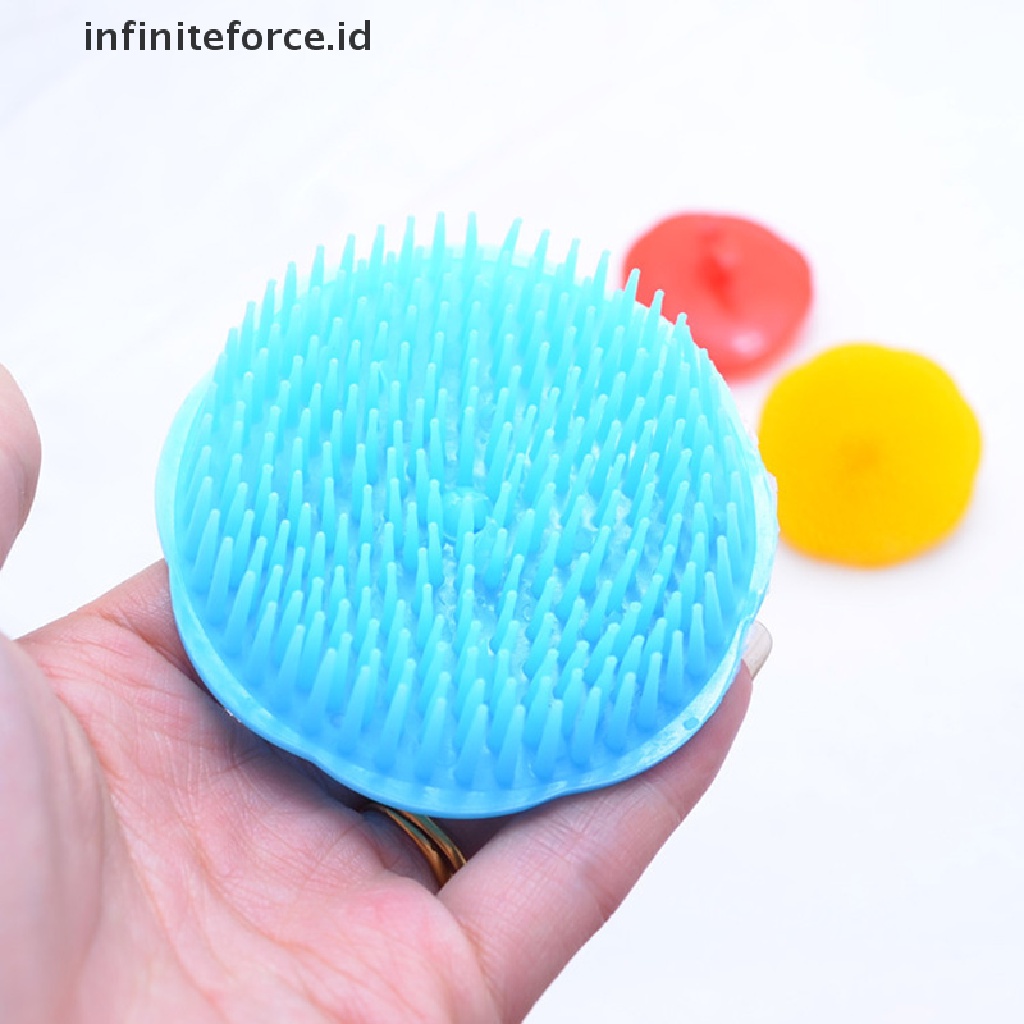 (Infiniteforce.Id) Sisir Pijat Kepala Bahan Plastik Untuk Mandi