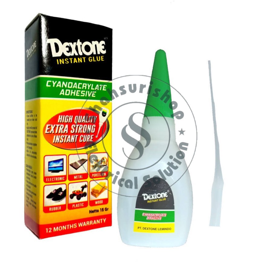 LEM DEXTONE SERBAGUNA LEM TETES KOREA LEM INSTANT 15MM