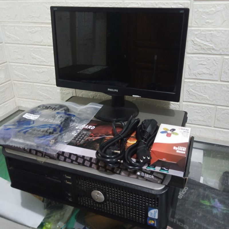 KOMPUTER SET BUILDUP DELL OPTIPLEX 380