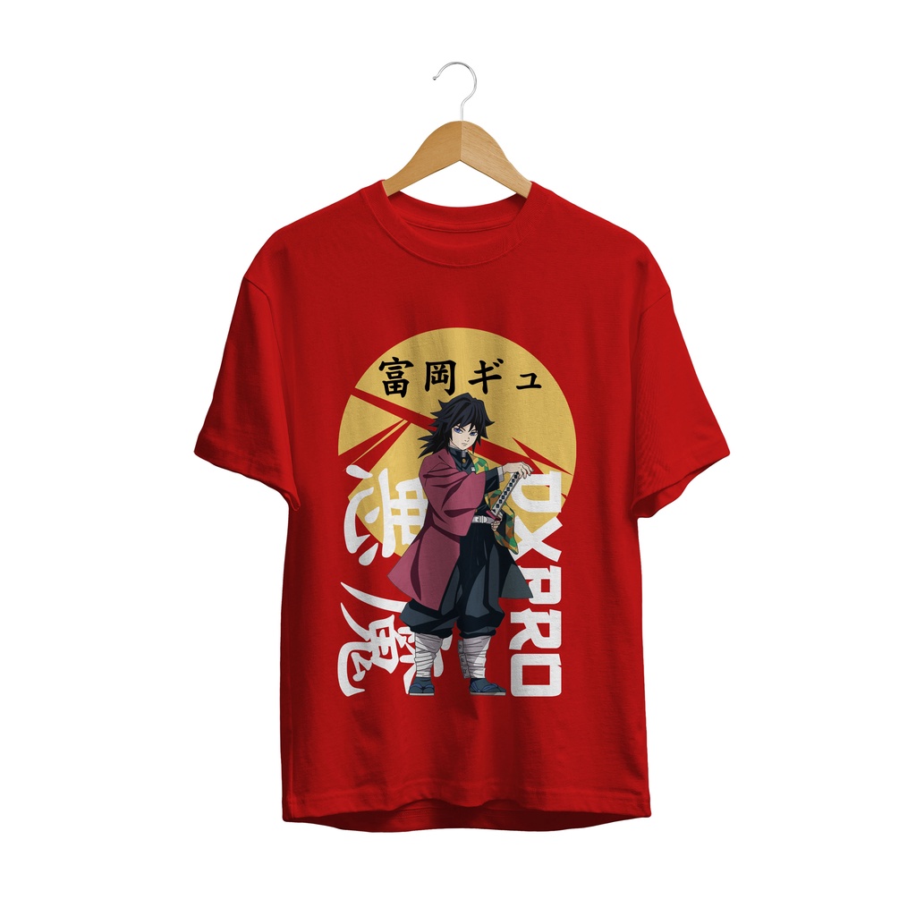 T-SHIRT ANIME KIMETSU NO YAIBA GIYU TOMIOKA NIGHTER PREMIUM