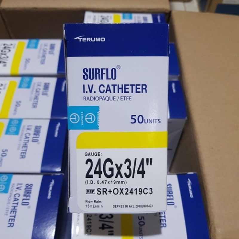 Terumo Surflo 24g 22g 20g 18g / IV catheter Abbocath