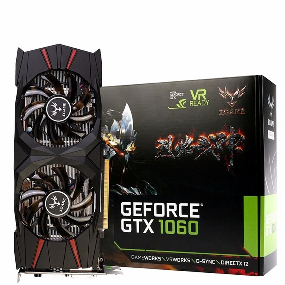GeForce GTX 1060 6GB DDR5 U-6G - Dual Fan & One Key OC  Terlaris