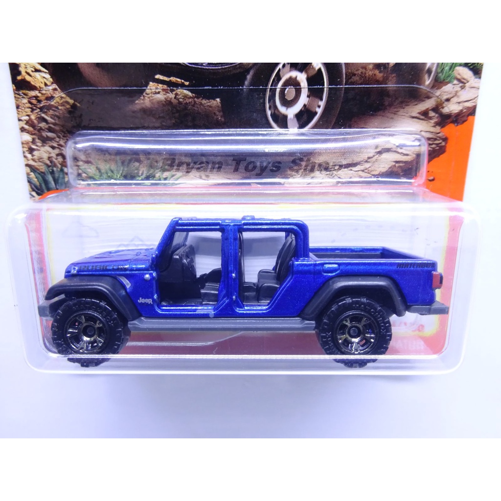 Matchbox 20 Jeep Gladiator Biru