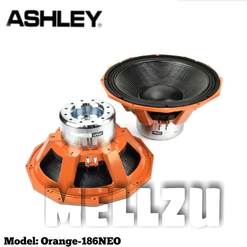 Speaker Component Ashley Orange 186 Neo Original 18 inch Voice Coil 6