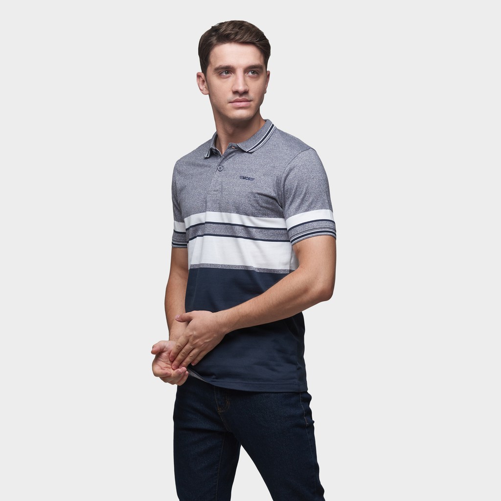 MCB Polo  Engineering Stripe 3301019 Shopee Indonesia