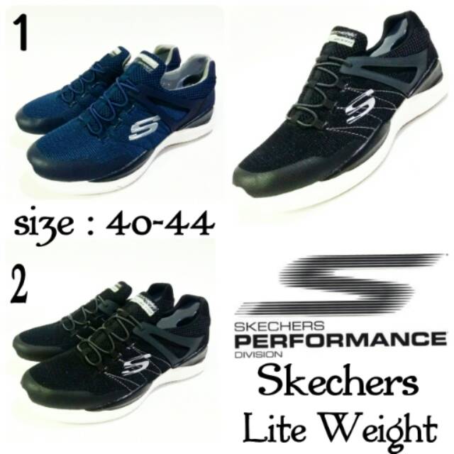 Sepatu slip on cowok skechers man lite weight terbaru dan termurah skechers keren