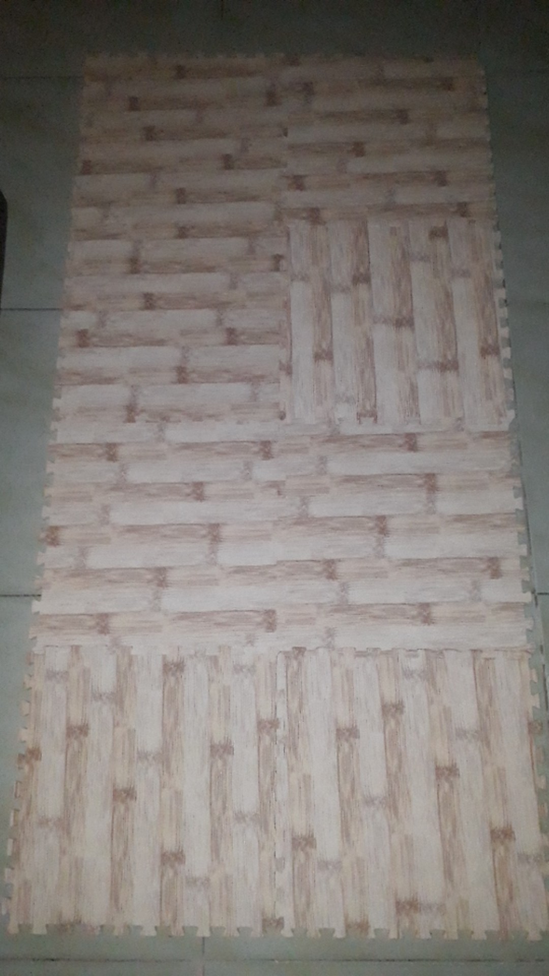 Matras /tikar / Karpet / Puzzle Alas Lantai Evamat / Evamat Bambu