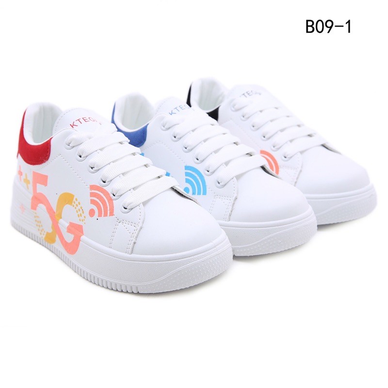 Nicole Sepatu Sneakers Wanita Tinggi 5cm Kelsey B09-1