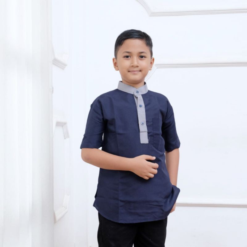 BAJU KOKO ANAK  LENGAN PENDEK