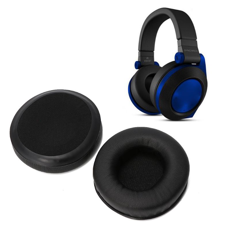 btsg Replacement Earpad Earmuff Cushion for SYNCHROS E50BT Bluetooth-compatible