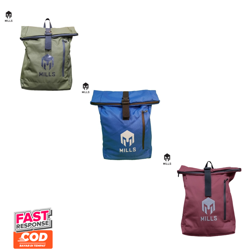 TAS MILLS ROLL TOP BACKPACK - TAS RANSEL
