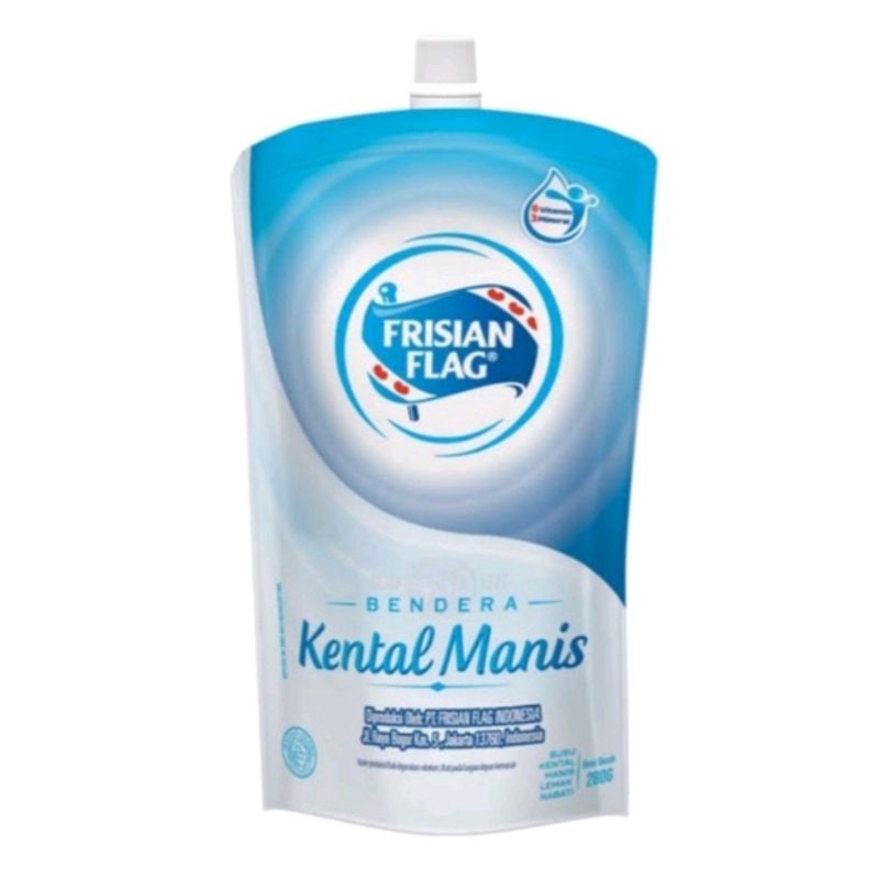 

susu bendera kental manis Frisian flag 545g exp Agust 2024