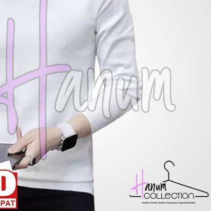 ✬ SWEATER PRIA RAJUT KERAH TINGGI TURTLE NECK ✮